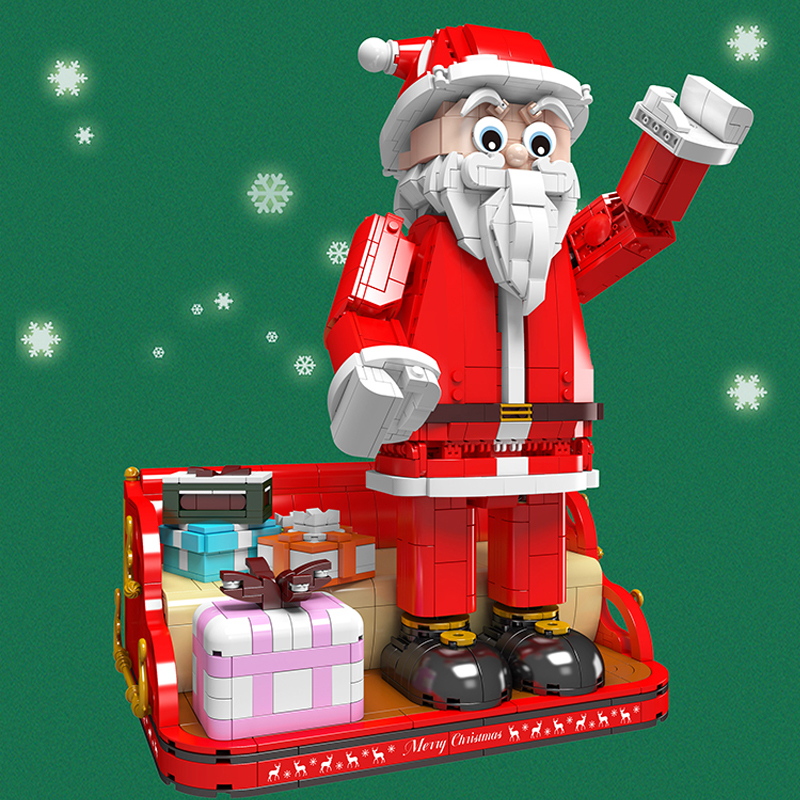 Mould King 10072 Santa Claus Christmas Seasonal 3 - ZHEGAO Block