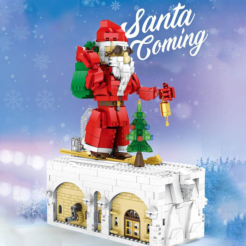 Reobrix 66001 Santa Coming Christmas 1 - ZHEGAO Block