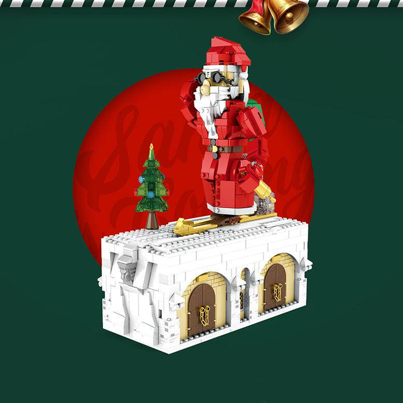 Reobrix 66001 Santa Coming Christmas 3 - ZHEGAO Block