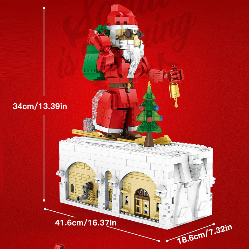 Reobrix 66001 Santa Coming Christmas 6 - ZHEGAO Block
