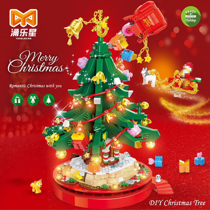 YONGLEXING 88036 Christmas Tree Seasonal 1 - ZHEGAO Block