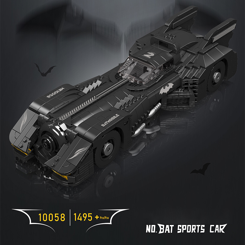 Mould King 10058 Bat Sports Car 1 - ZHEGAO Block