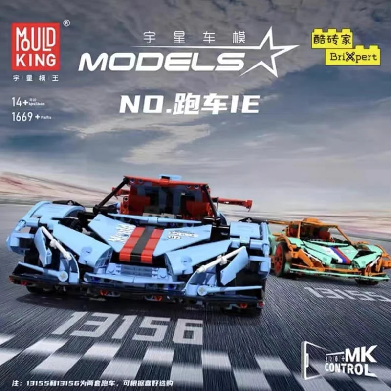 Mould King 13155 13156 RC Sport Cars 12 - ZHEGAO Block