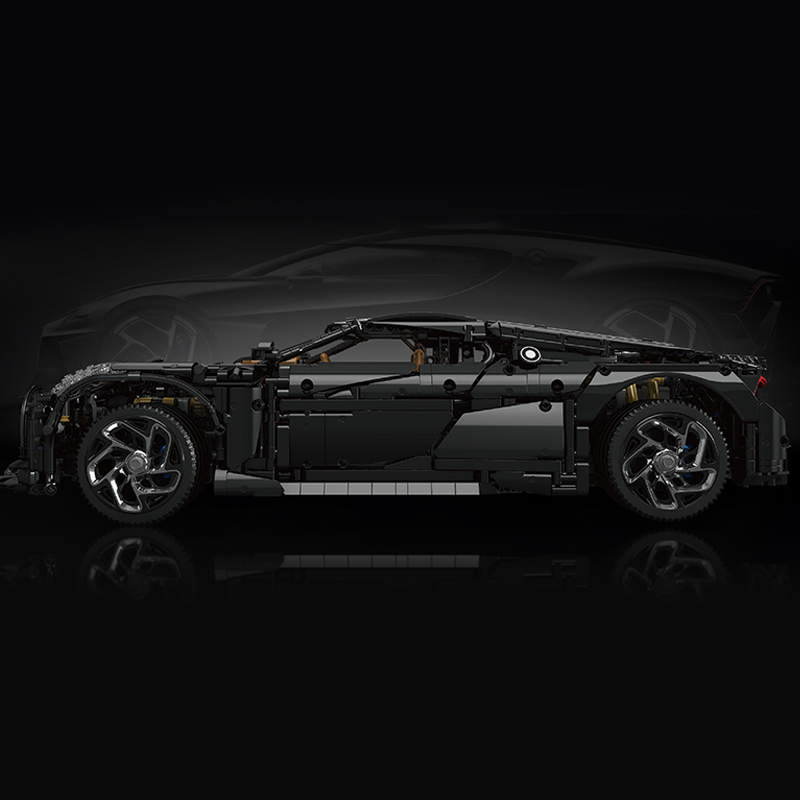 Mould King 13163 Bugatti La Voiture Noire With Motor 3 - ZHEGAO Block
